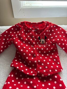 Vintage Disney baby 6-9 months 2 piece minnie mouse baby outfit